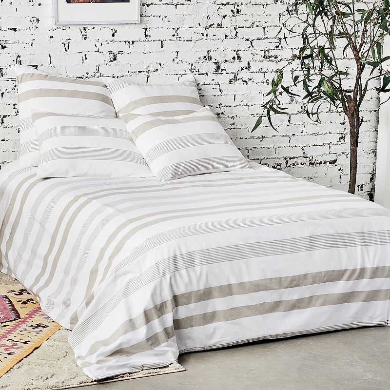 Carol and Frank Noland Stripe Duvet Cover