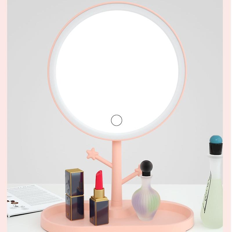 Led Vanity Mirror With Lamp Desktop Women's Vanity Mirror