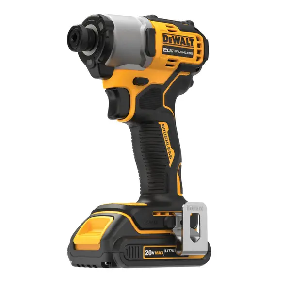 DEWALT 20V MAX* 1/4 Brushless Cordless Impact Driver Kit