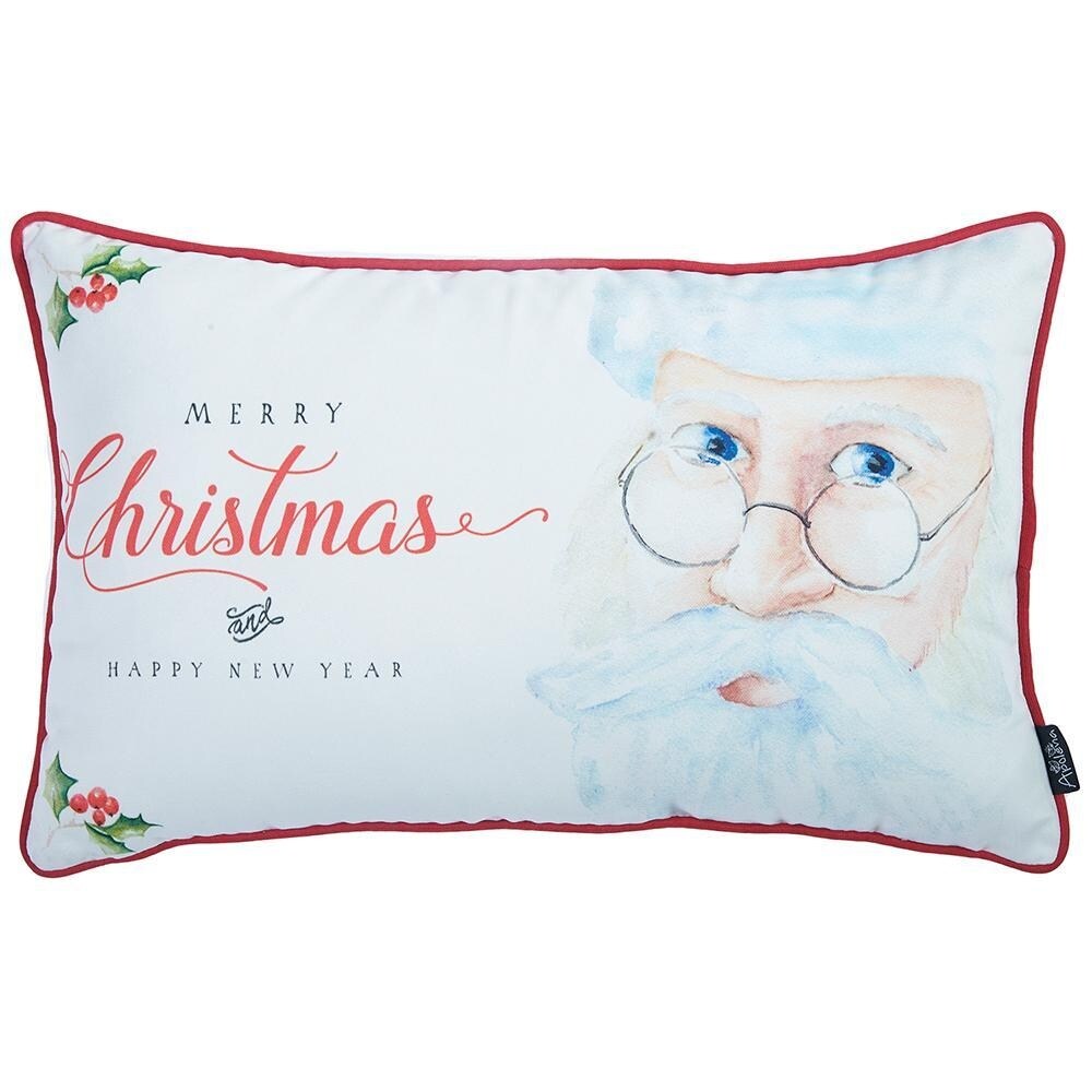 Merry Christmas Printed Throw Pillow Cover Christmas Gift 12\