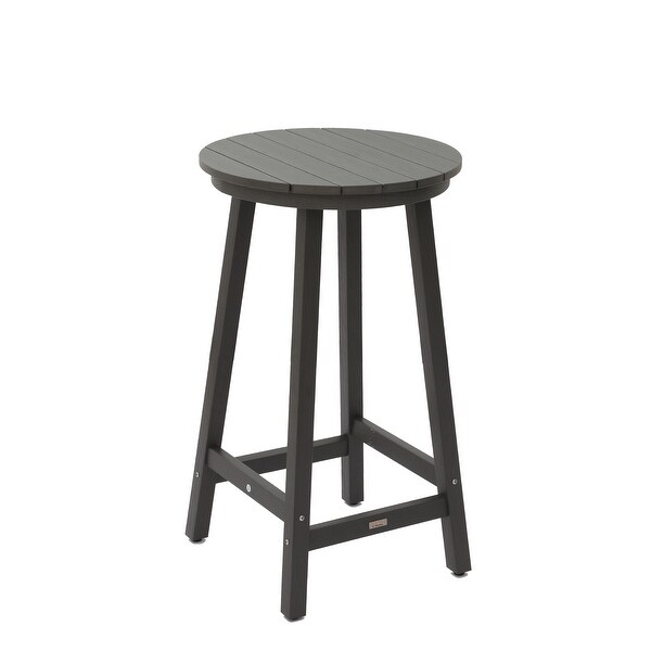 Outdoor Bar Table HIPS Plastic Bistro Table for Patio