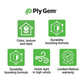 Ply Gem Transformations Double 4.5 in. x 145 in. White Dutch Lap Vinyl Siding PCD4504H