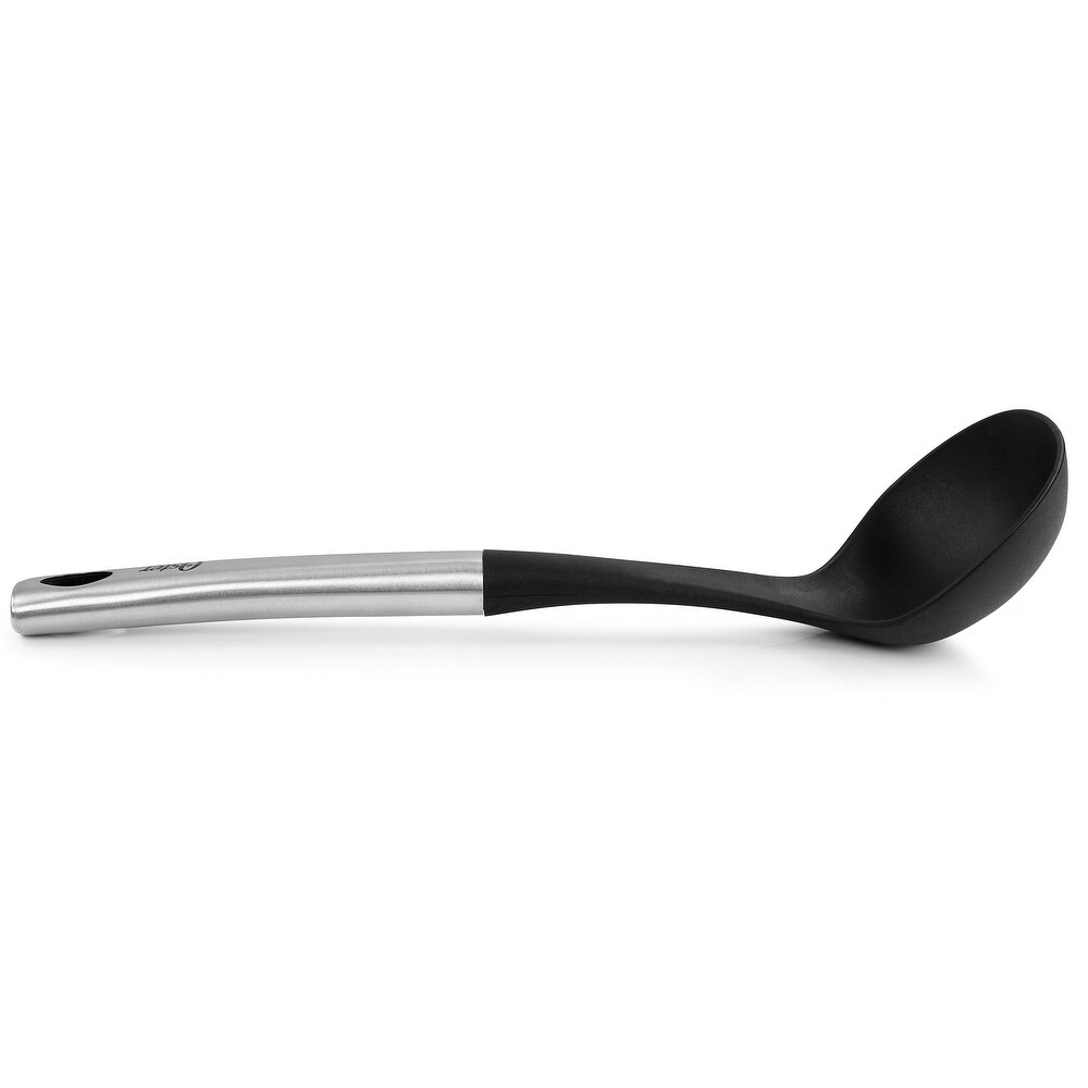 Oster Baldwyn Nylon Ladle Kitchen Utensil with Stainless Steel Handle   1 Piece