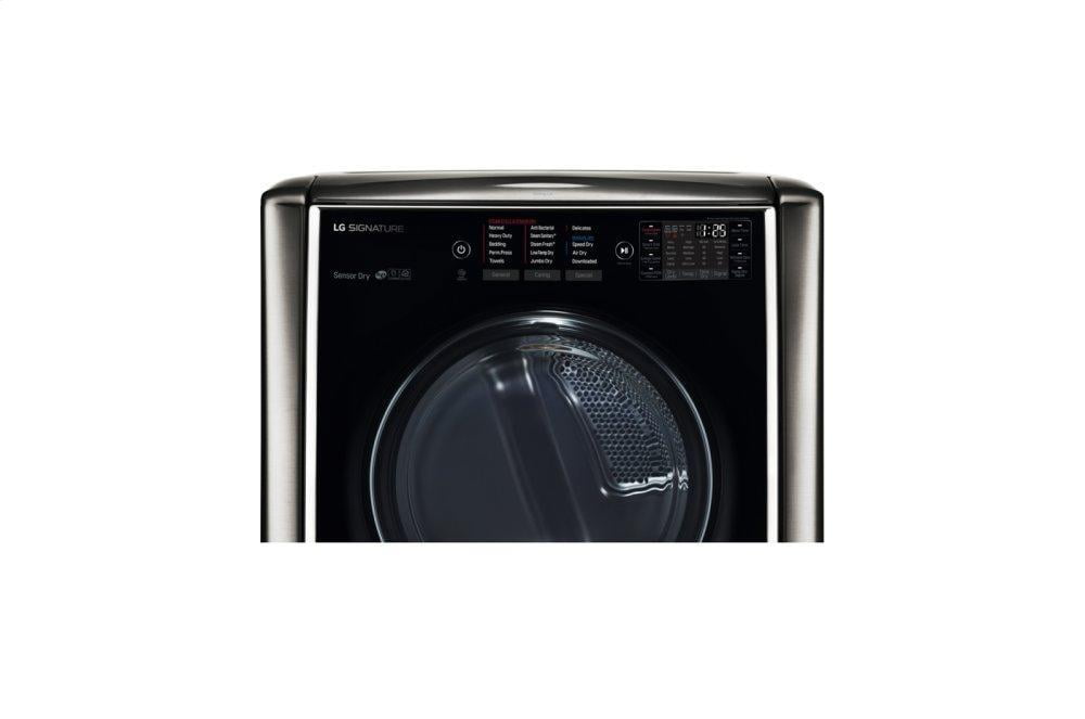 Lg DLEX9500K Lg Signature 9.0 Cu. Ft. Large Smart Wi-Fi Enabled Electric Dryer W/ Turbosteam™