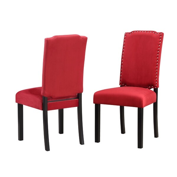 Ellica Velvet Dining Chairs (Set of 2)