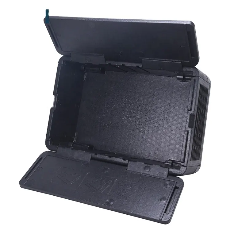 foldable EPP foam flip box cooler box / Camping Cold Chain EPP Foam Insulated Container Thermal Box Cooler Bin Ice