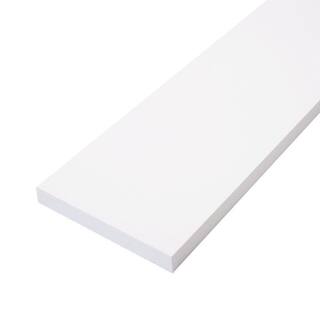 1 in. x 5.5 in. x 16 ft. Pine Primed Finger-Joint Trim Board 0029216