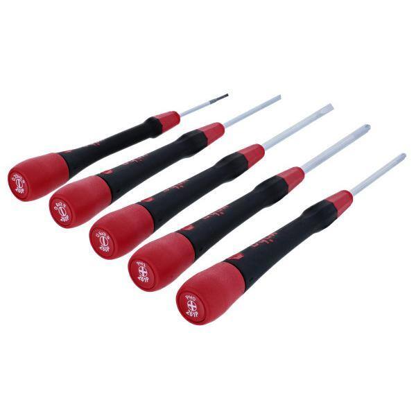 Wiha 5-Piece Picofinish Mini Precision Screwdriver Set 26195