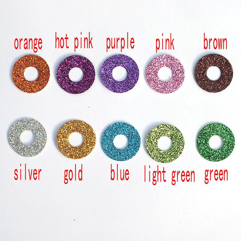 20pcs 3d Diy Glitter Safety Eyes For Crochet Toys Amigurumi Mixed Sizes Color Toy Doll 10/12/14/16/18/20/22/24mm Eyes