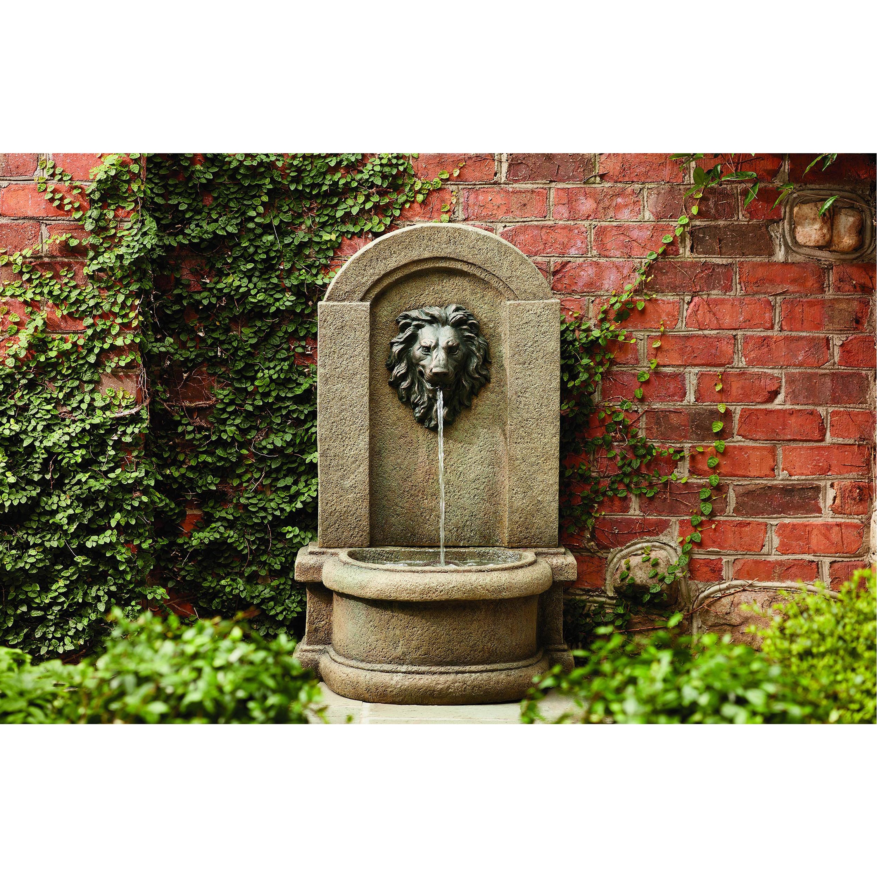 Jeco FCL162 Classic Lionhead Floor Fountain