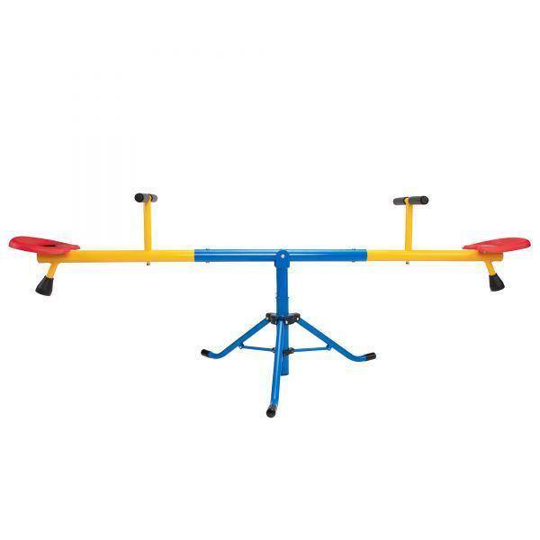 TIRAMISUBEST Indoor and Outdoor 360-Degree Rotation Seesaw Teeter Totter D0XY102HP3GZW