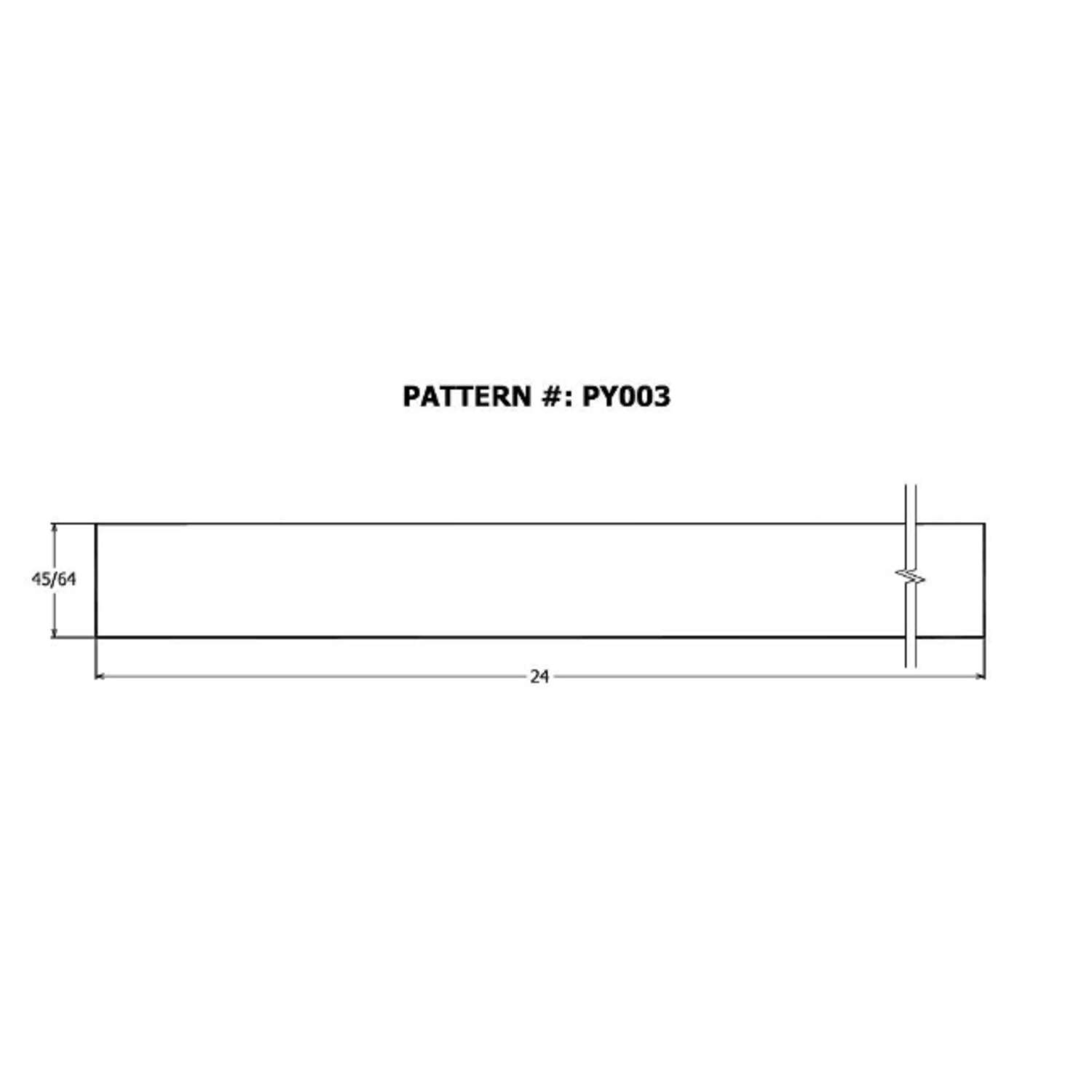 Alexandria Moulding 2 ft. W X 4 ft. L X 3/4 in. Plywood