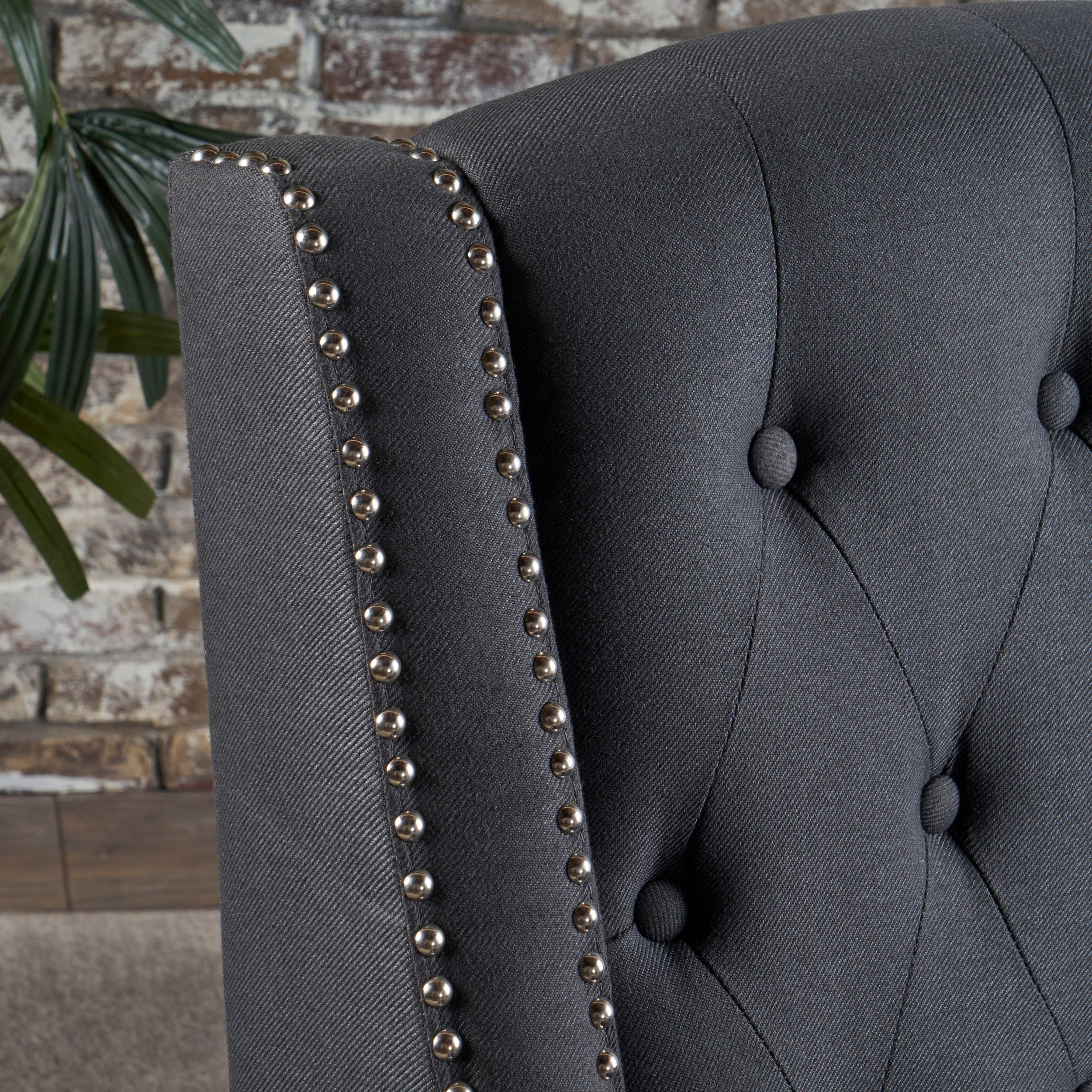 Izaak Tufted Back Fabric Recliner Chair