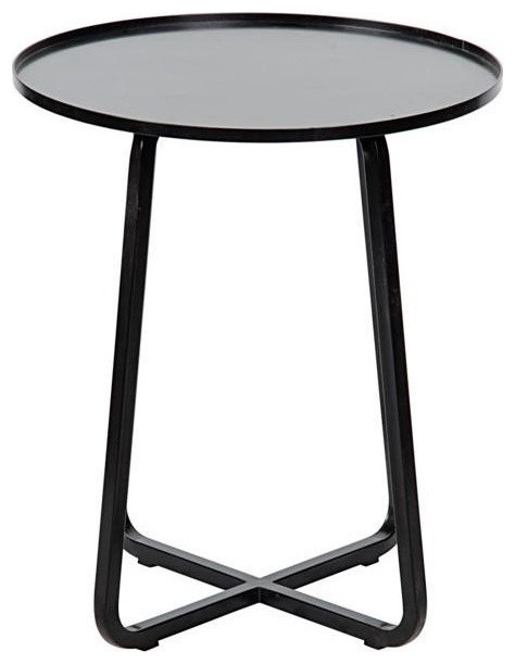 Rhodes Side Table  Metal   Industrial   Side Tables And End Tables   by Rustic Home Furniture Deco  Houzz