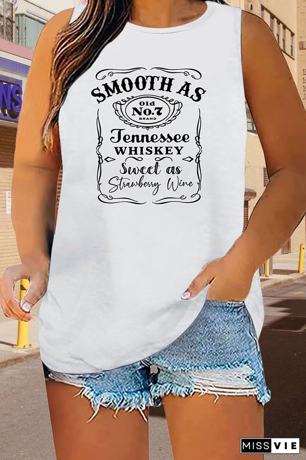 Smooth as Tennessee Whiskey Unisex Tank Top