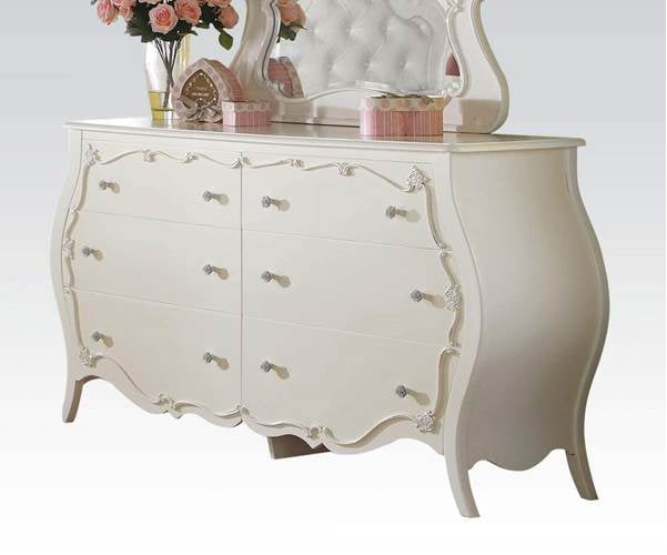 Acme Edalene Dresser, Pearl White