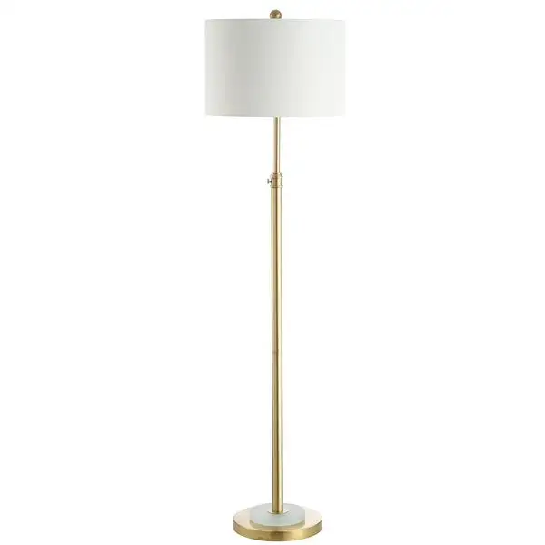 SAFAVIEH Lighting 50-64-inch Adjustable Pierson LED Floor Lamp