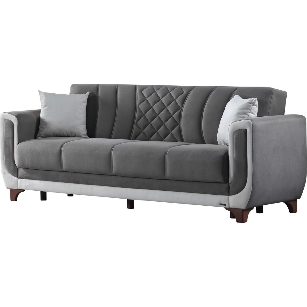 Berre Two Sofa One Chair Modern Living Room Set