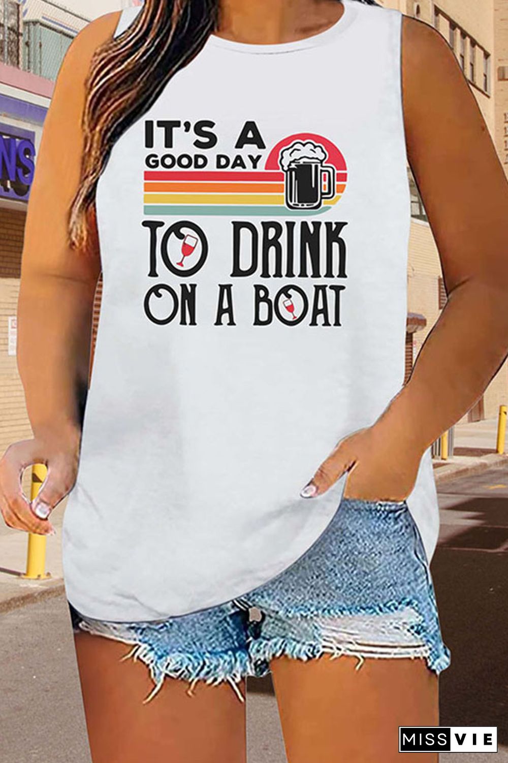 It's A Good Day to Drink on a BoatTank Top