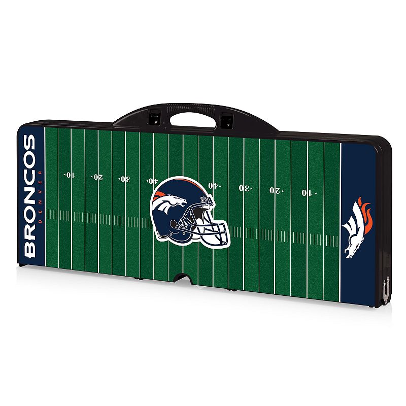 Denver Broncos Portable Sports Field Picnic Table