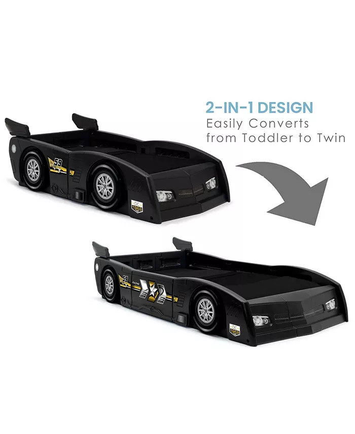 Delta Children Grand Prix Race Car Toddler and Twin Bed