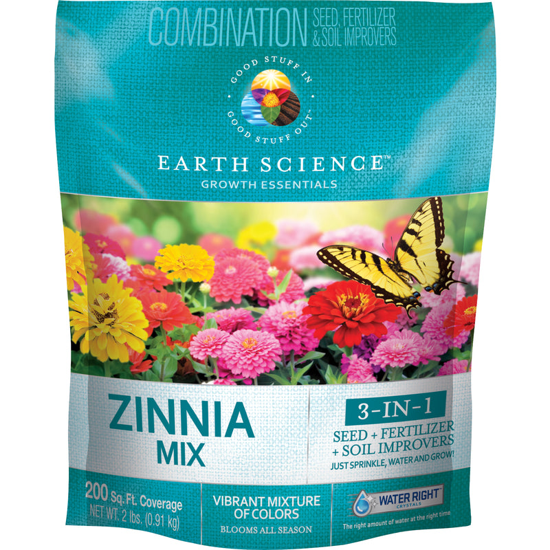 SEED MIX ZINNIA 2LB