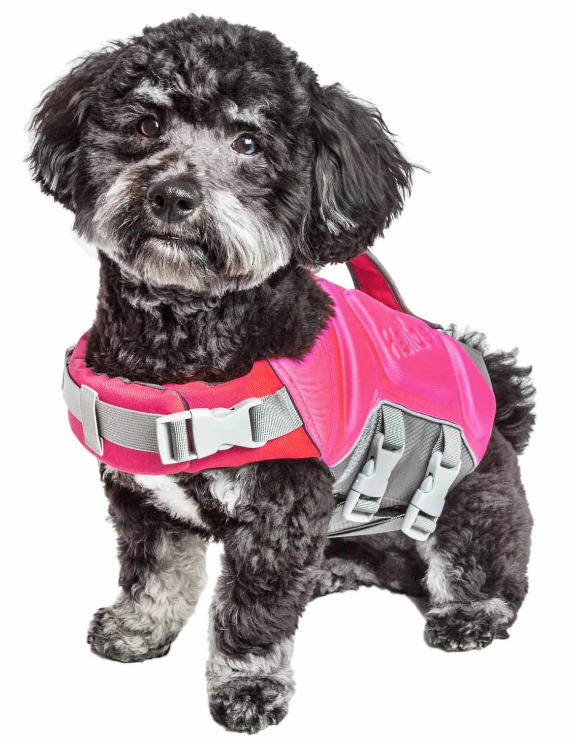 Dog Helios ® 'Tidal Guard' Multi-Point Strategically-Stitched Reflective Pet Dog Life Jacket Vest