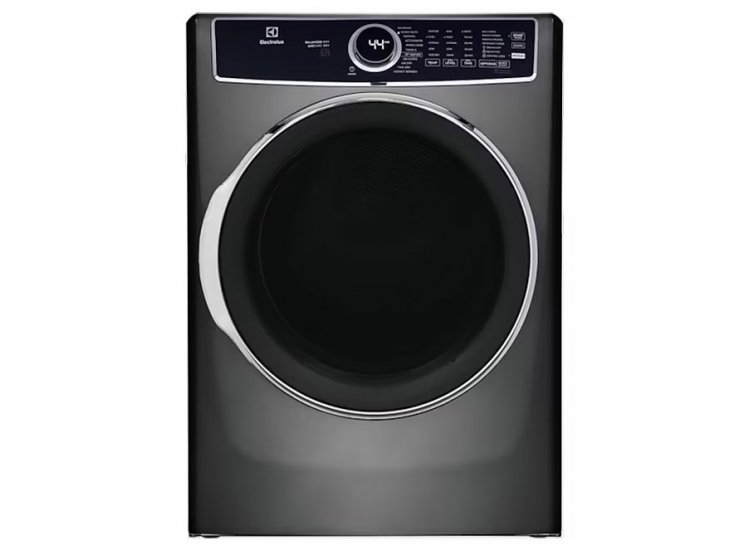 Electrolux 8 Cu. Ft. Titanium Front Load Perfect Steam Electric Dryer With Balanced Dry and Instant Refresh