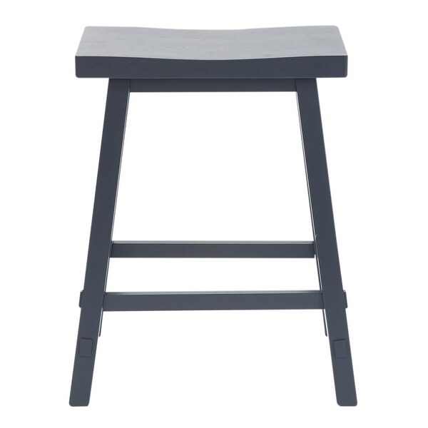 Creations Multi 24 Inch Sawhorse Counter Stool- Navy