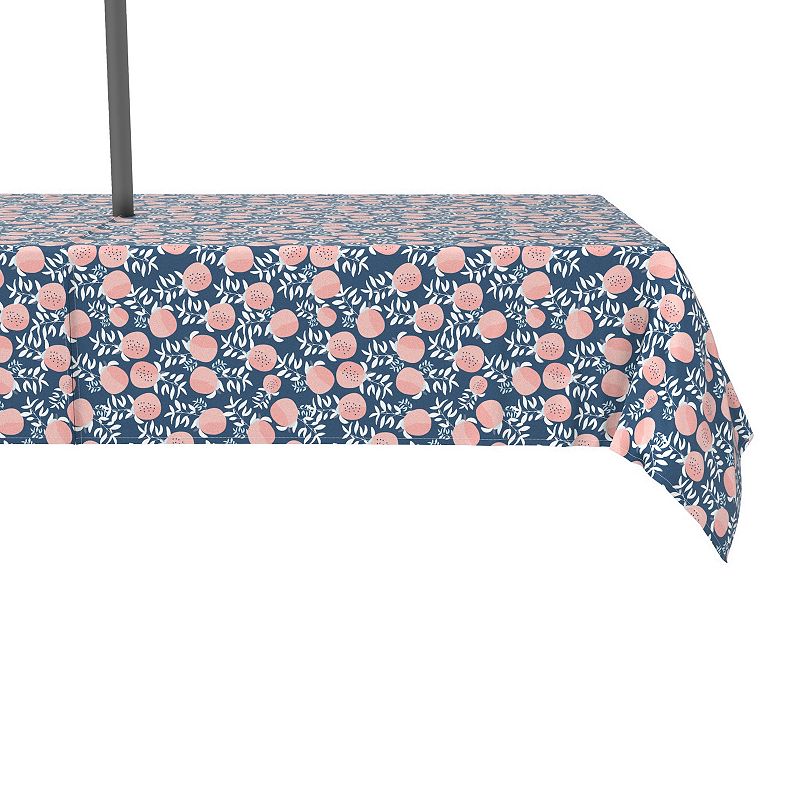 Water Repellent， Outdoor， 100% Polyester， 60x120， Peaches Design