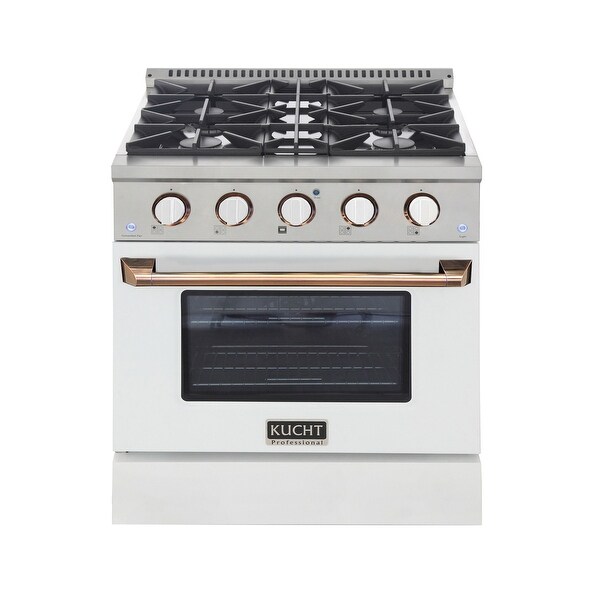 30 in. 4.2 cu. ft. Dual Fuel Range for Propane Gas with Sealed Burners and Convection Oven with Optional Color Door