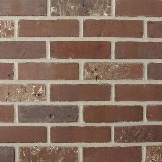 Old Mill Brick Brickwebb Independence Thin Brick Sheets - Flats (Box of 5 Sheets) - 28 in x 10.5 in (8.7 sq. ft.) BW-370011CS