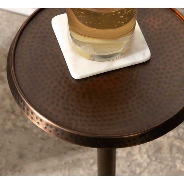 Kate and Laurel Sanzo Metal Side Table