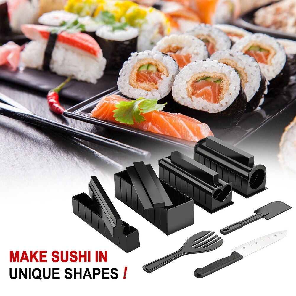 11pcs Sushi Maker Kit with Premium Sushi Knife  DIY Sushi Set Sushi Rolls   M