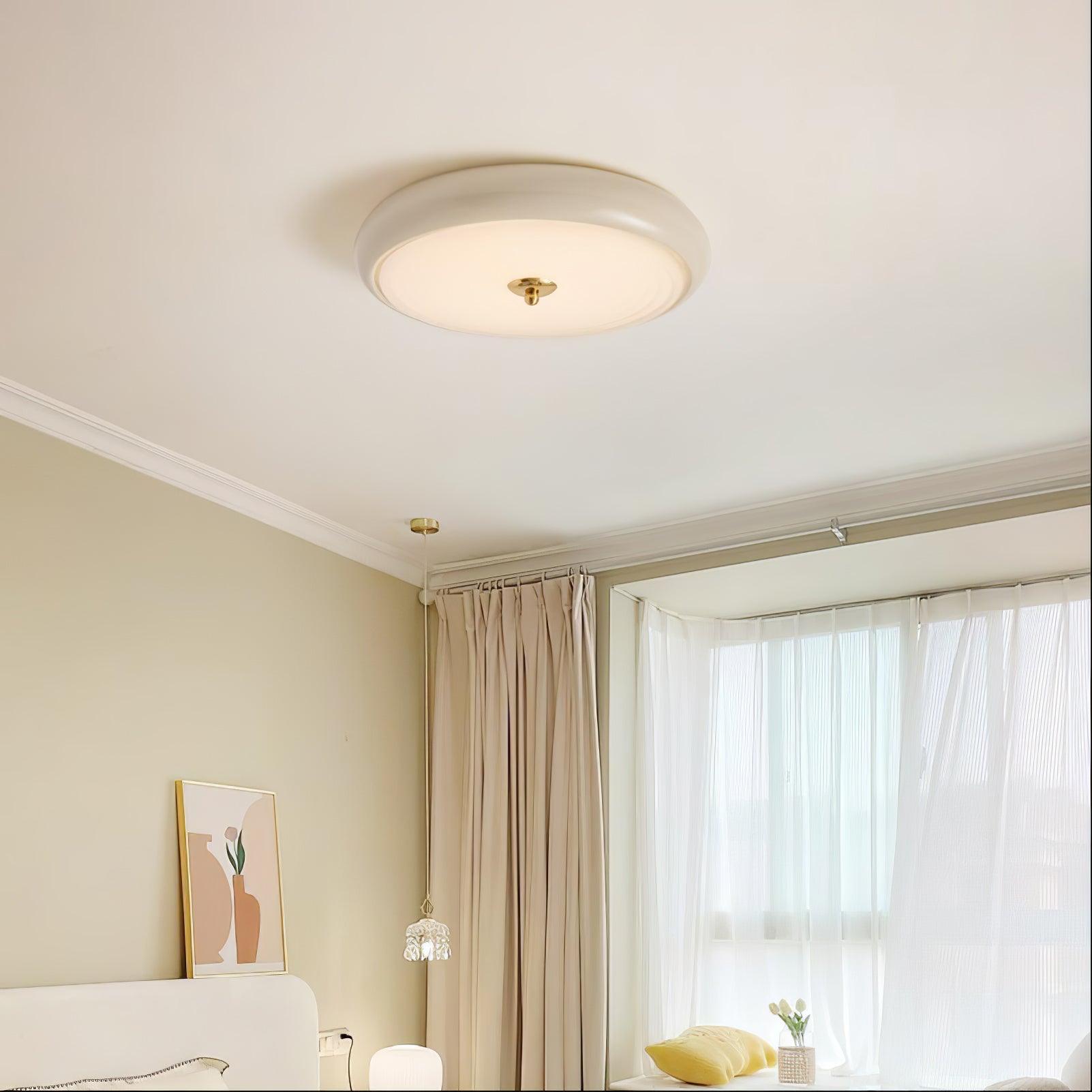 Ripple Cream Ceiling Lamp