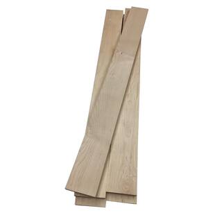 Swaner Hardwood 0.75 in. x 3.5 in. x 3 ft. Maple S4S Board (5 Pack) OL04031636MA