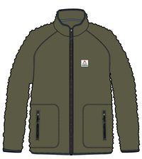 Tripper 2.0 Full Zip Recycled Sherpa Fleece - Khaki