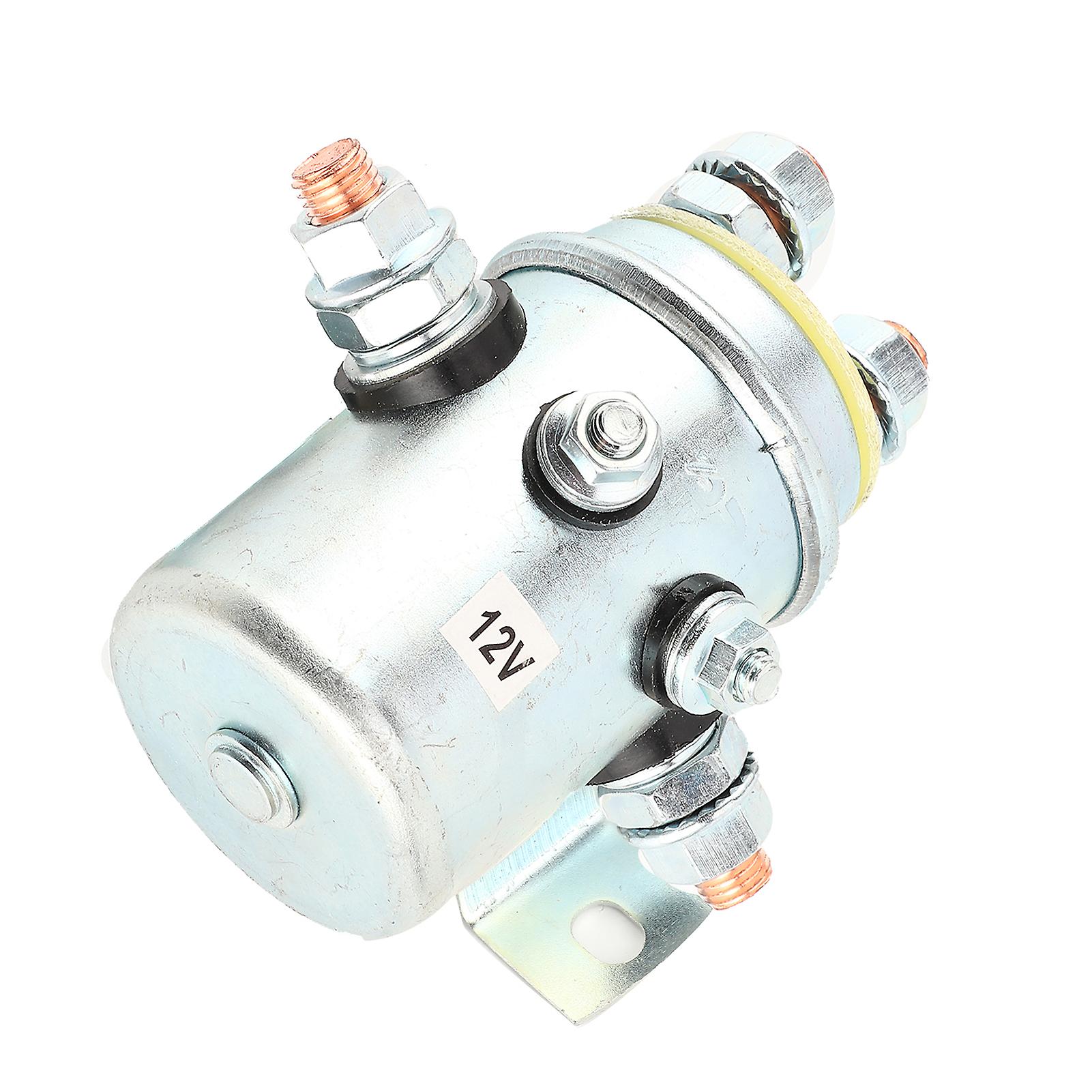 12v 200a Relay Switch Winch Contactor Solenoid Normally Open Contacts Universal For Atv Utv