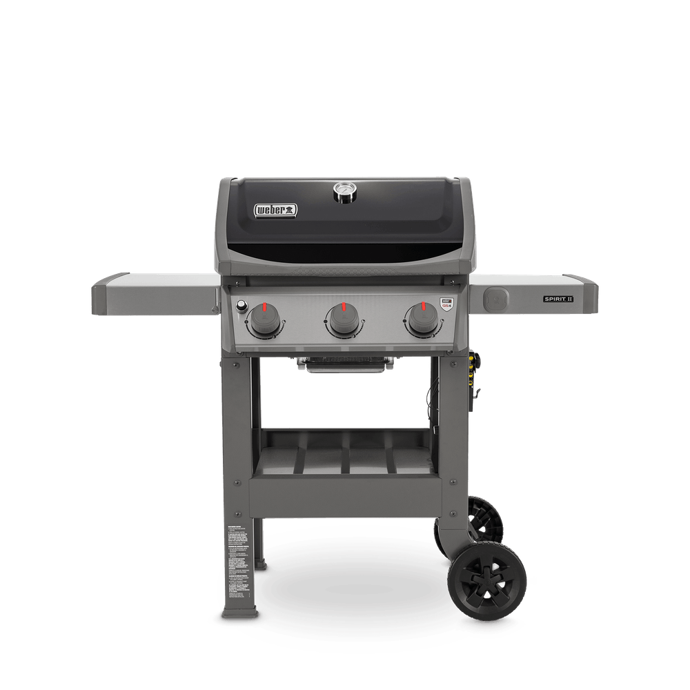 Spirit ll E-310 3 Burner Black Propane Gas Grill ;