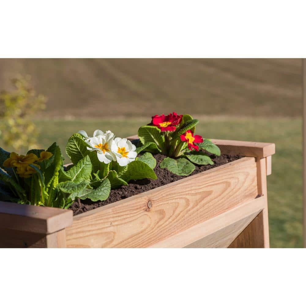 7-Tier Vertical Cedar Garden Planter VP2748