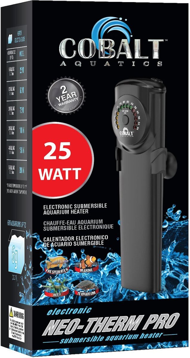 Cobalt Aquatics Electronic Neo-Therm Pro Submersible Aquarium Heater