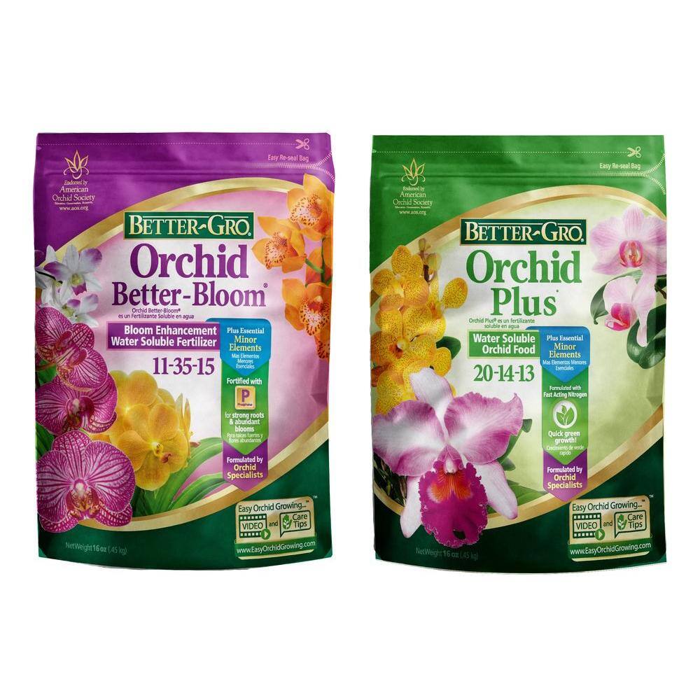 Better-Gro 1 lb. Orchid Plant Food Combo Pack 50550