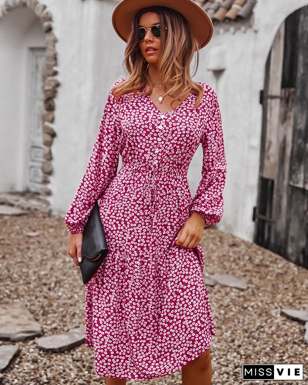 Floral Print Light Dress