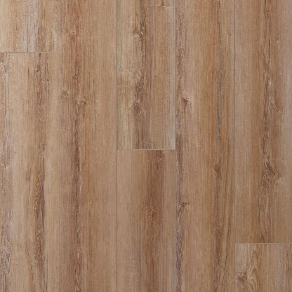 Malibu Wide Plank Hickory Laurel Court 20 MIL 9.1 in. x 60 in. Click Lock Waterproof Luxury Vinyl Plank Flooring (30.5 sq. ft.case) HDMUCL227RC