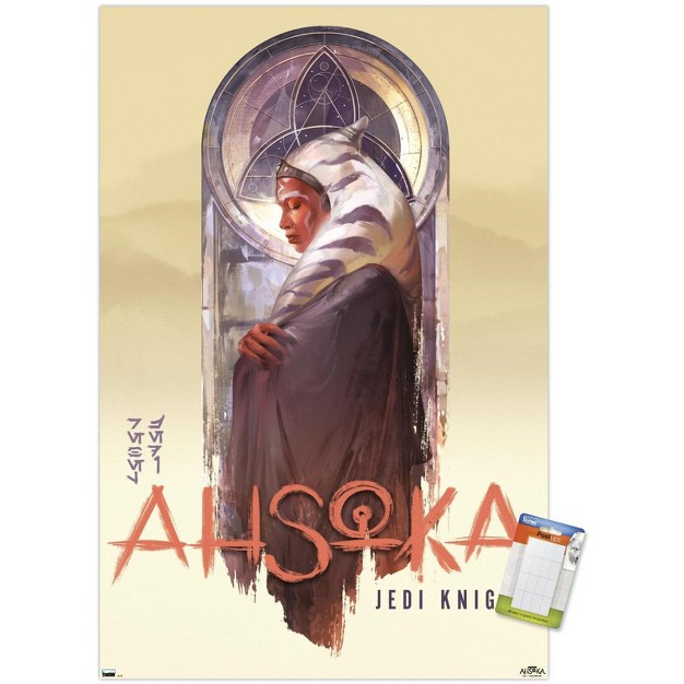 Trends International Star Wars Ahsoka Jedi Knight Unframed Wall Poster Prints