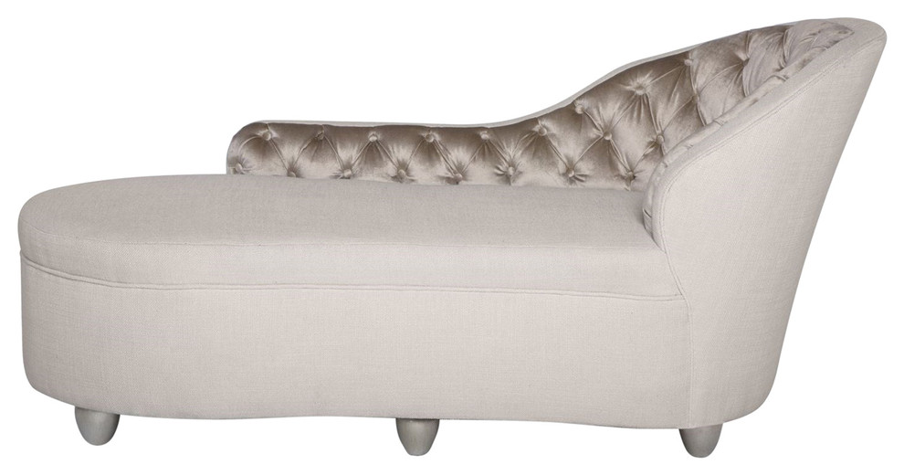 Crawford Chaise   Transitional   Indoor Chaise Lounge Chairs   by Innova Luxury Group  Houzz