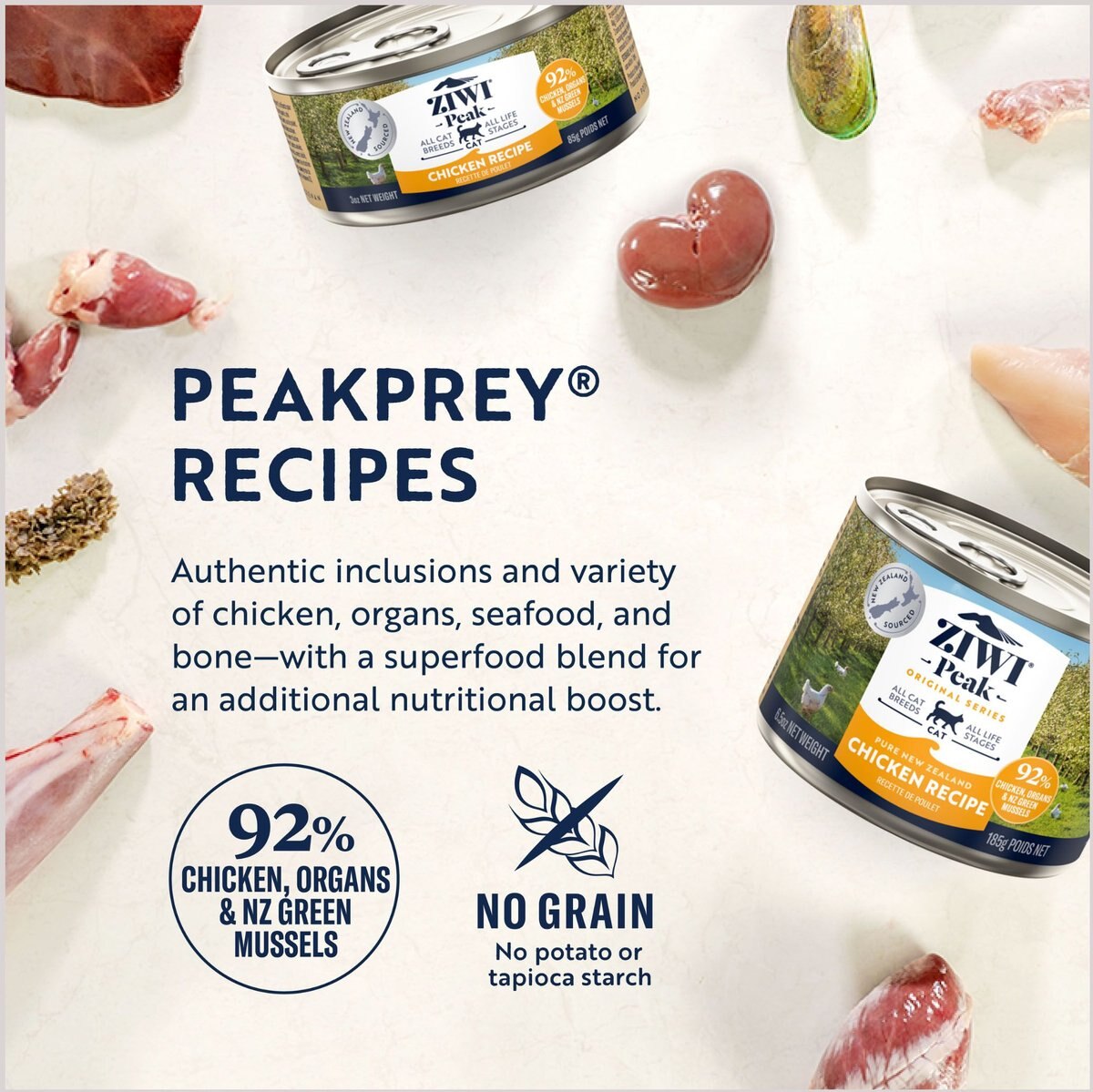 Ziwi Peak Chicken Recipe Canned Cat Food