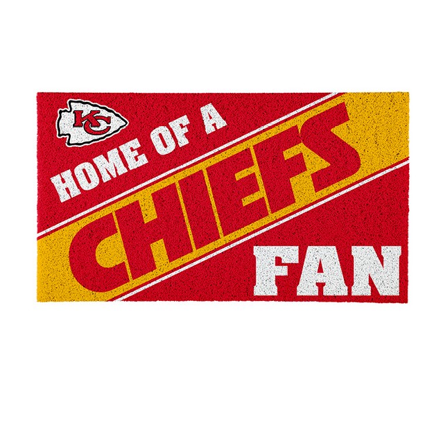 Evergreen Kansas City Chiefs Pvc Mat Color