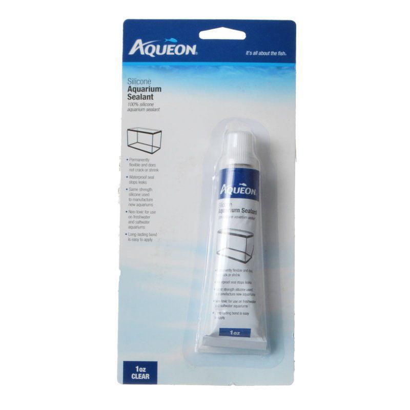 Aqueon Silicone Aquarium Sealant - Clear 1 oz Pack of 3