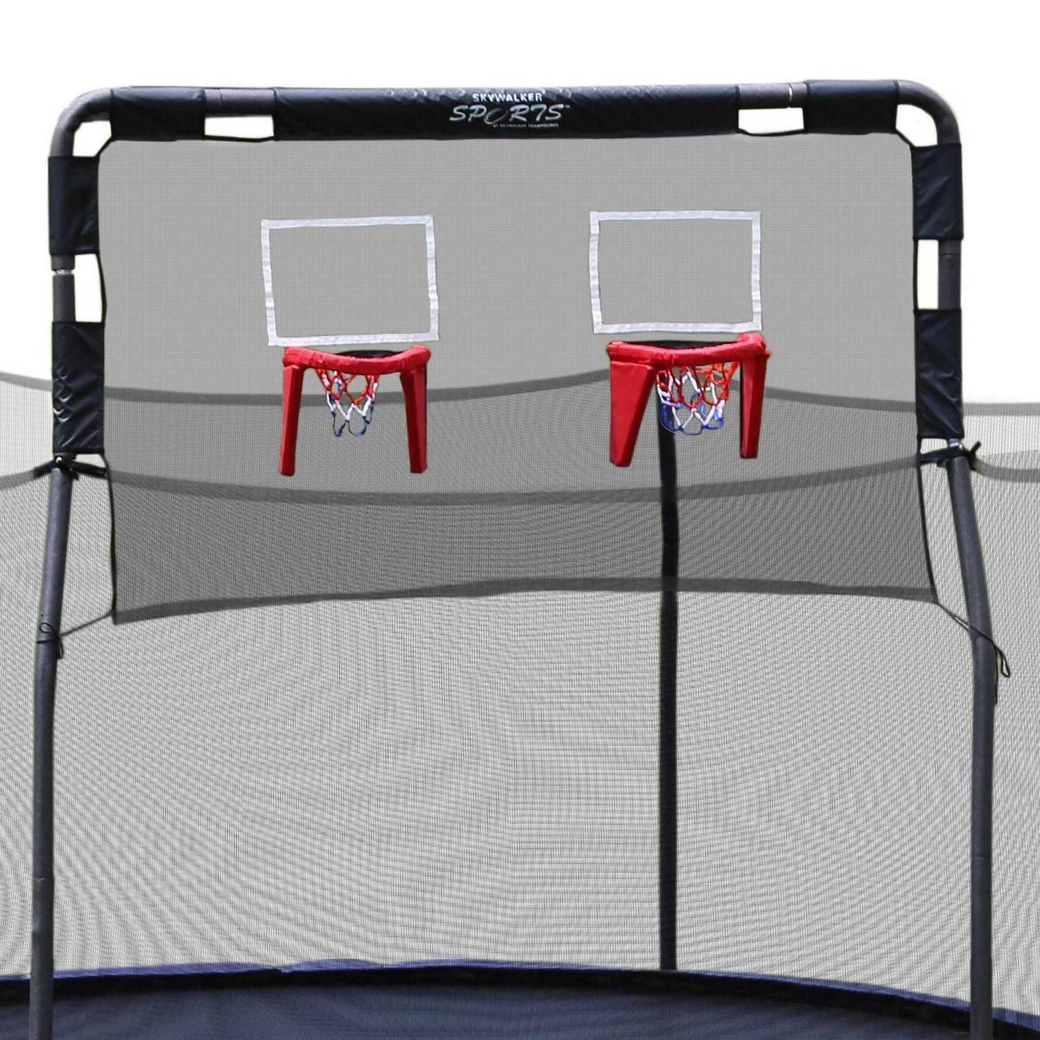 Skywalker Trampolines 12a Trampoline Double Basketball Hoop Accessory